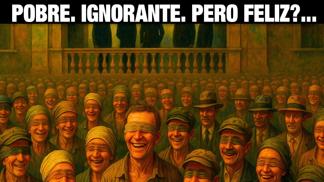 El PLAN MAESTRO: Mantenerte POBRE, IGNORANTE Pero FELIZ