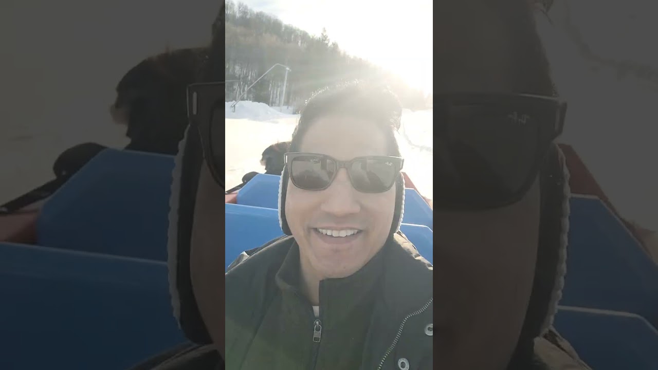 Tubing at Les Glissades des Domaines