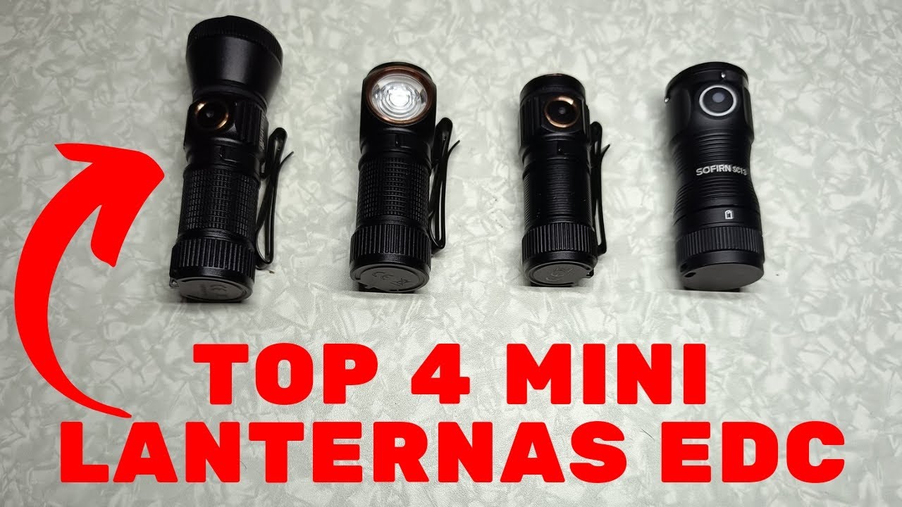 Top 4 Mini Lanternas Perfeitas Para EDC
