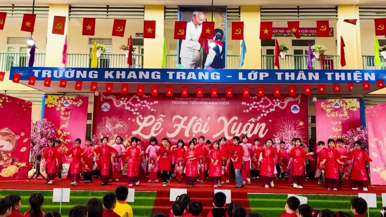 Lễ Hội Xuân -3A1 - Tiểu học Nam Viên