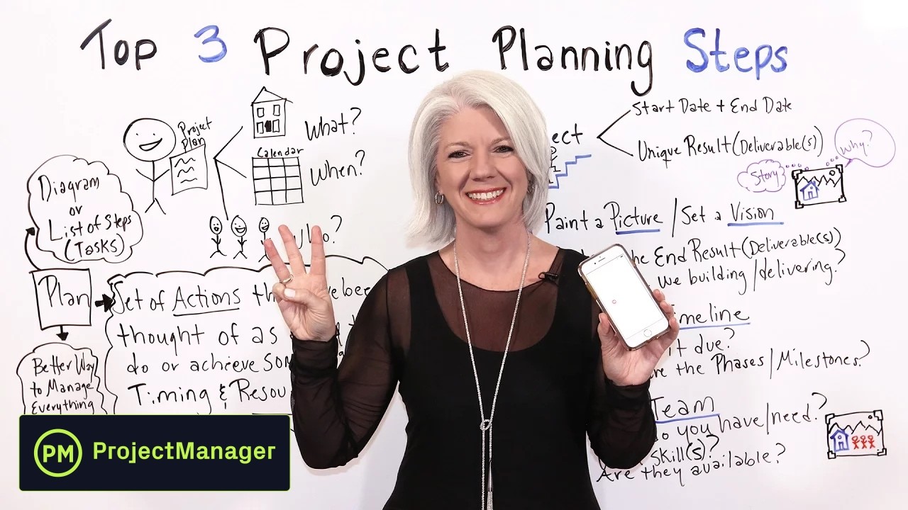 Top 3 Project Planning Steps - Project Management Training