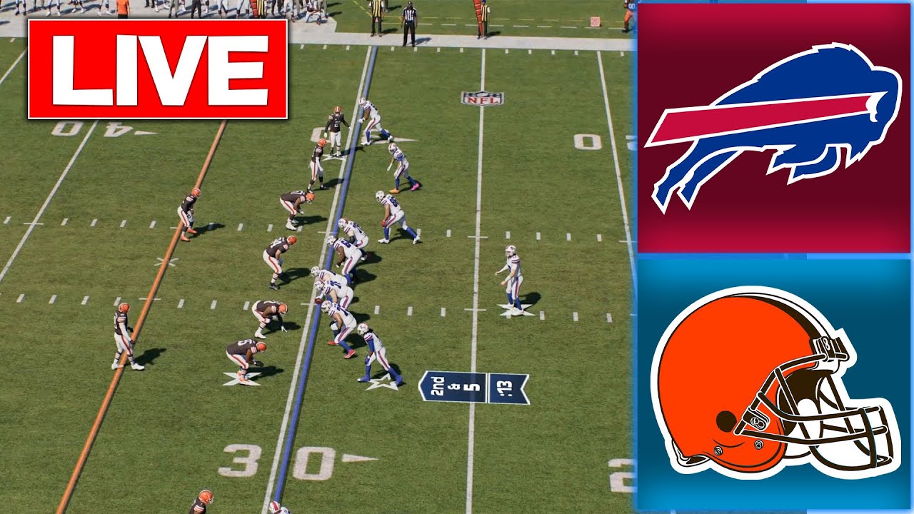 🔴 LIVE🔴Cleveland Browns vs Buffalo Bills / Week 16 / Madden NFL 26