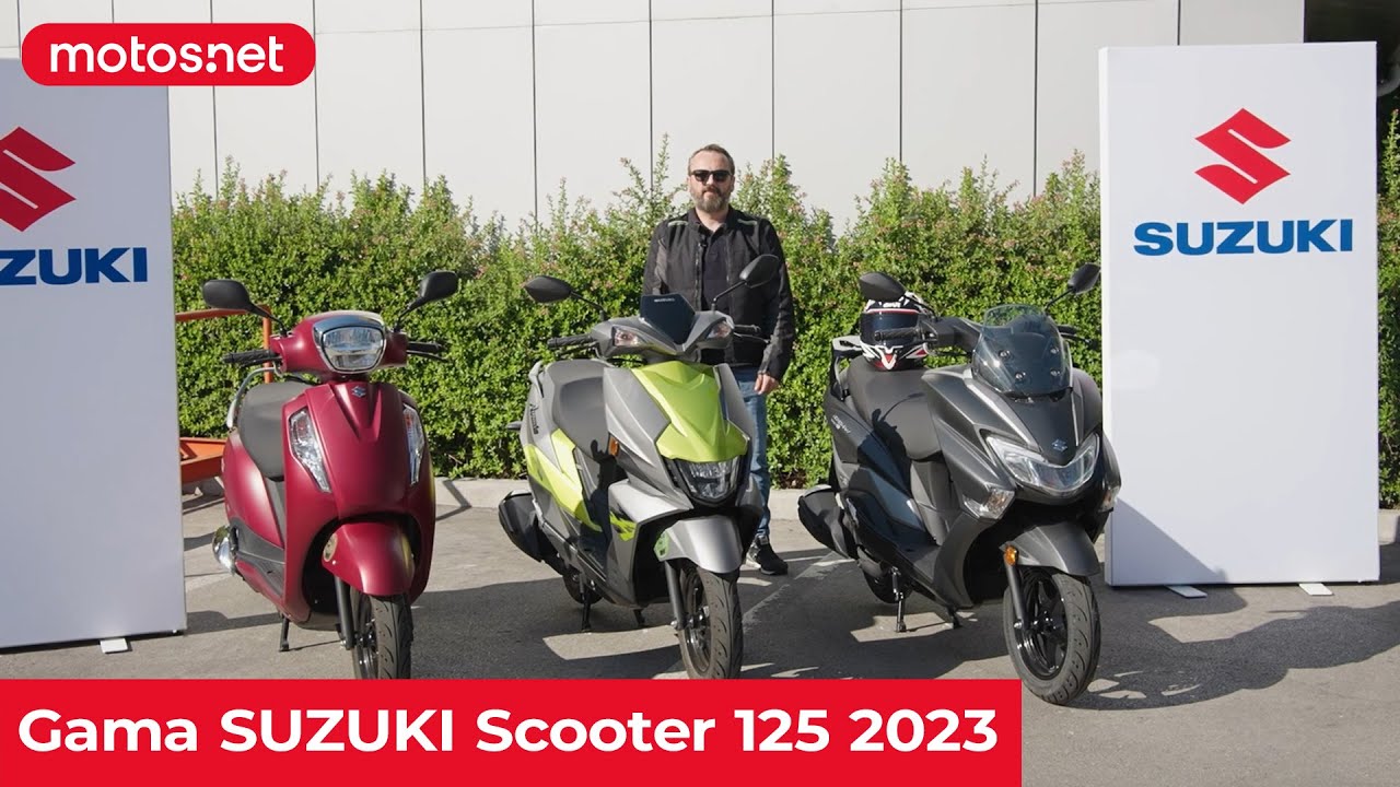 🆕 Suzuki Address, Avenis y Burgman Street EX / Scooters 125 /motos.net
