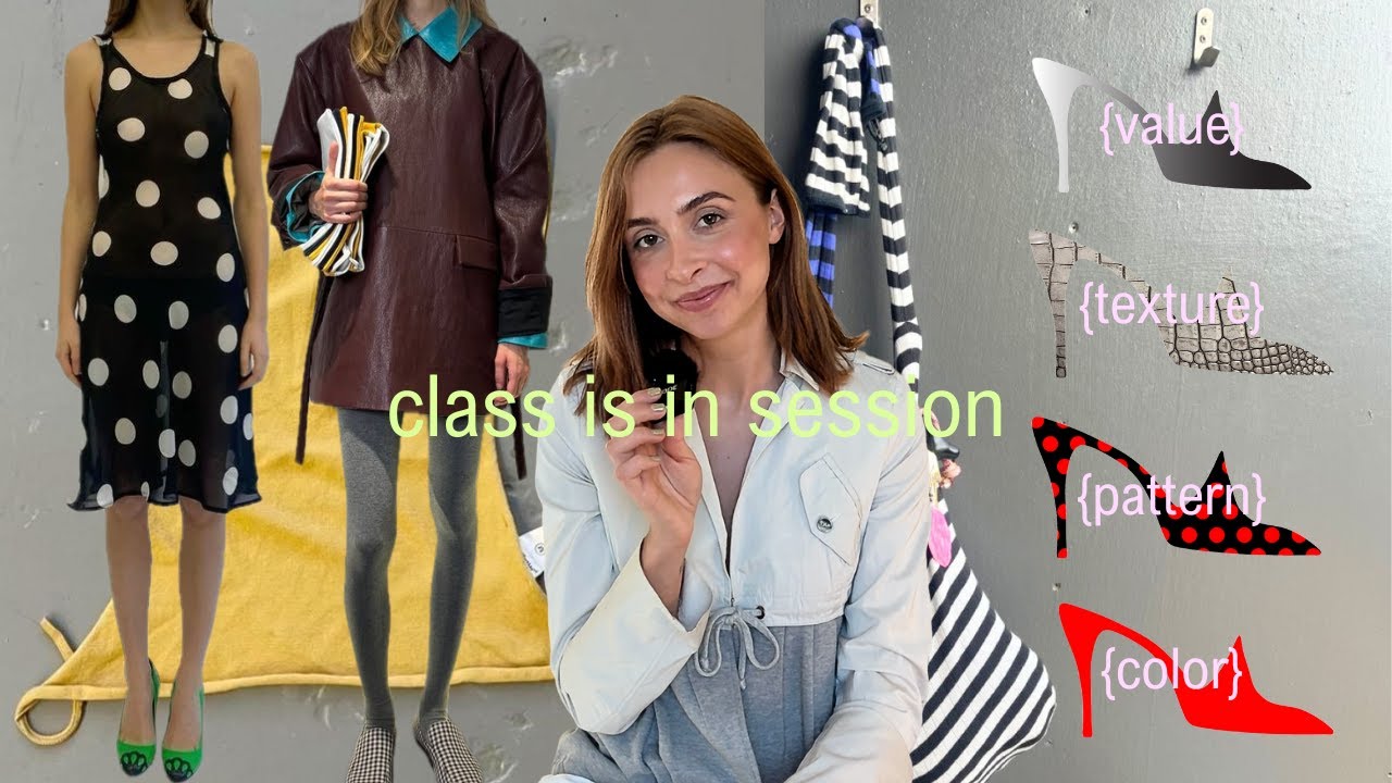 the Elements & Principles of Design in fashion