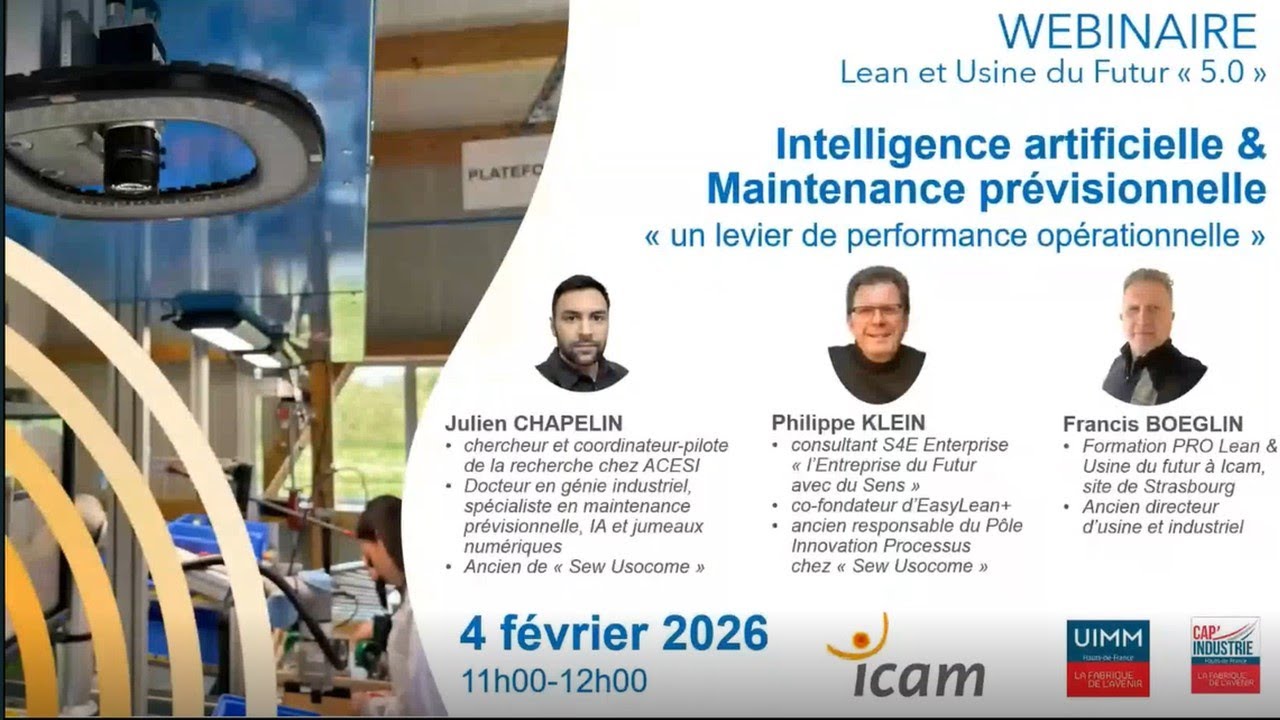 Intelligence artificielle & Maintenance prévisionnelle : « un levier de performance opérationnelle »