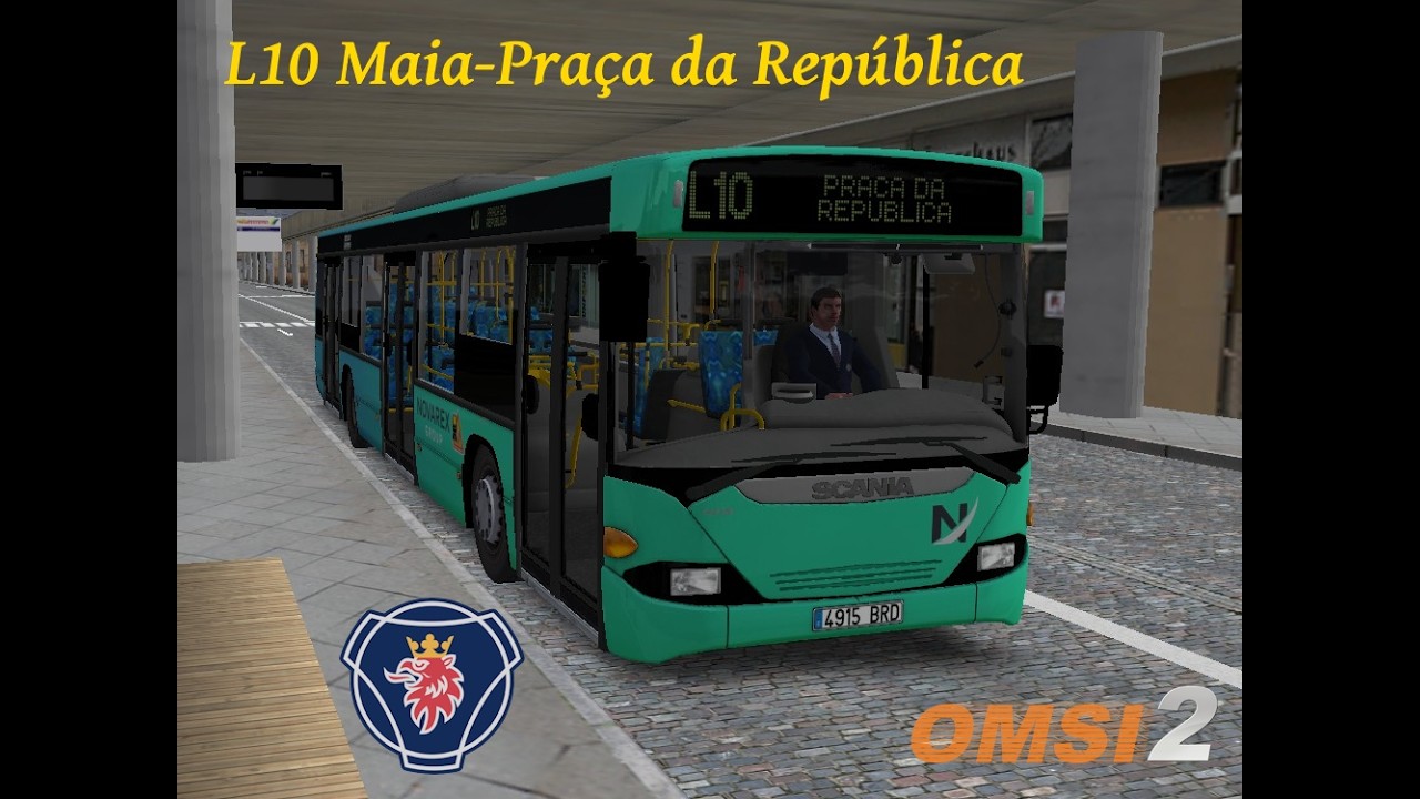 Novarex Group #8 | Línea 10 de Maia a Oporto con Scania Omnicity MK1 | OMSI2