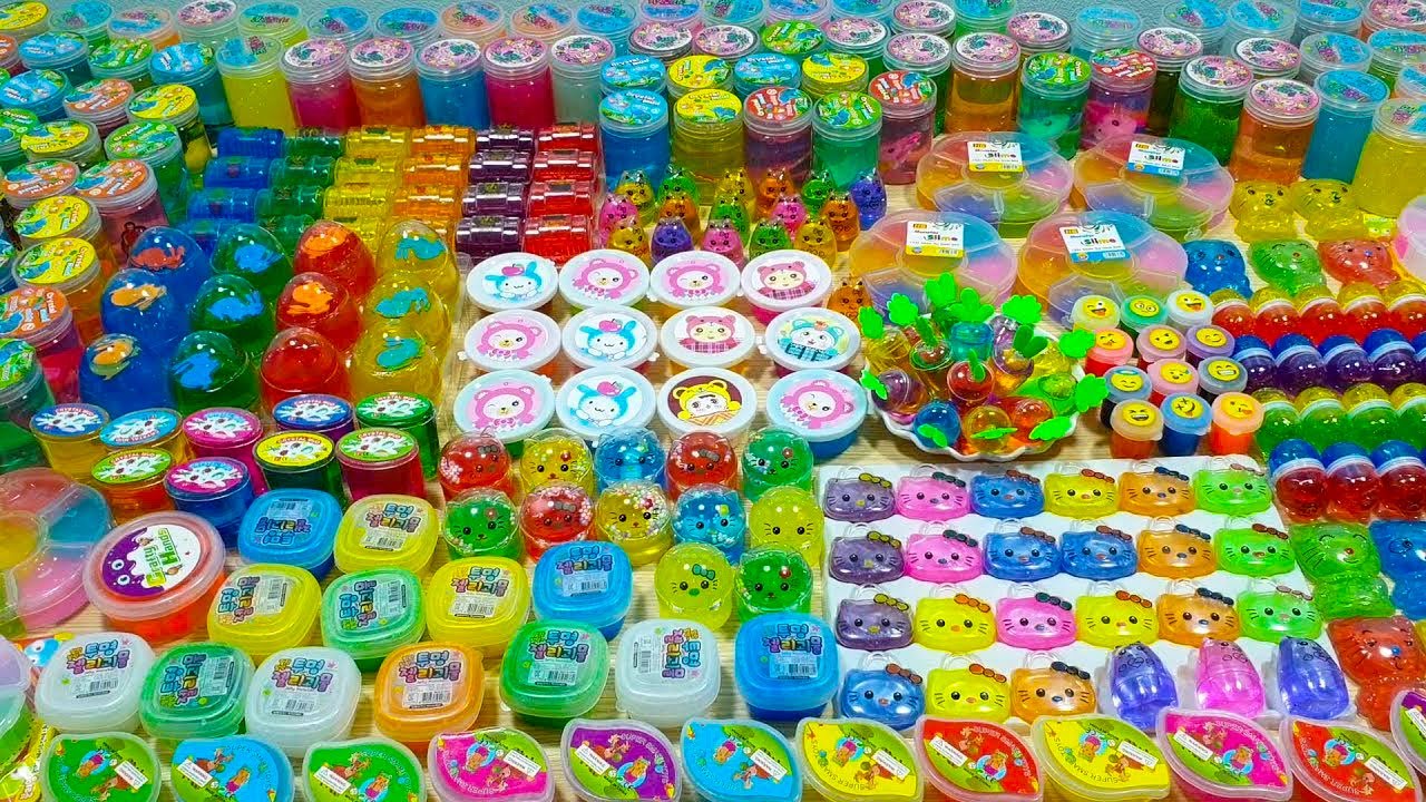 MIXING ALL MY STORE BOUGHT SLIME ! SLIME SMOOTHIE - SATISFYING SLIME VIDEOS ! ALEX SLIME