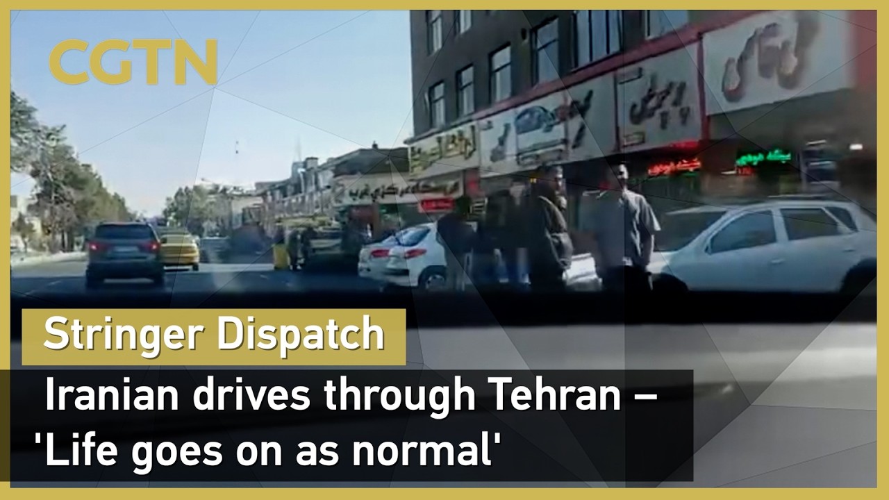 Stringer Dispatch: Iranian drives through Tehran – 'Life goes on as normal'