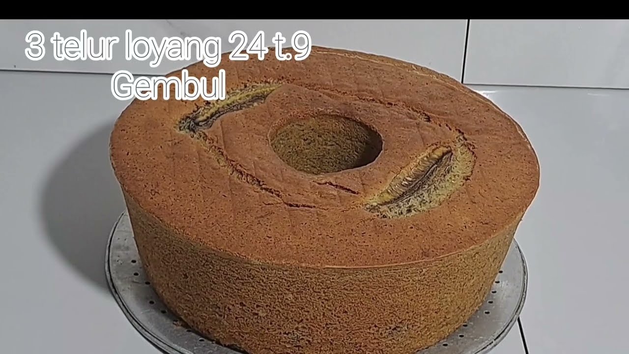 Bolu Pisang 3 Telur Hasil Lembut Jumbo Gembul Cocok Ide Jualan #viral #video #boluantigagal #foryou