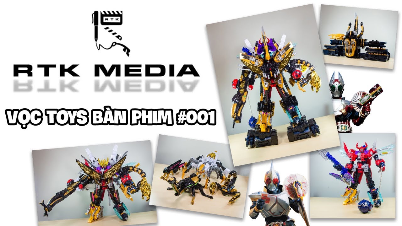 LIVESTREAM | Vọc Toys Bàn Phim no.001: Ohsama Sentai King-Ohger