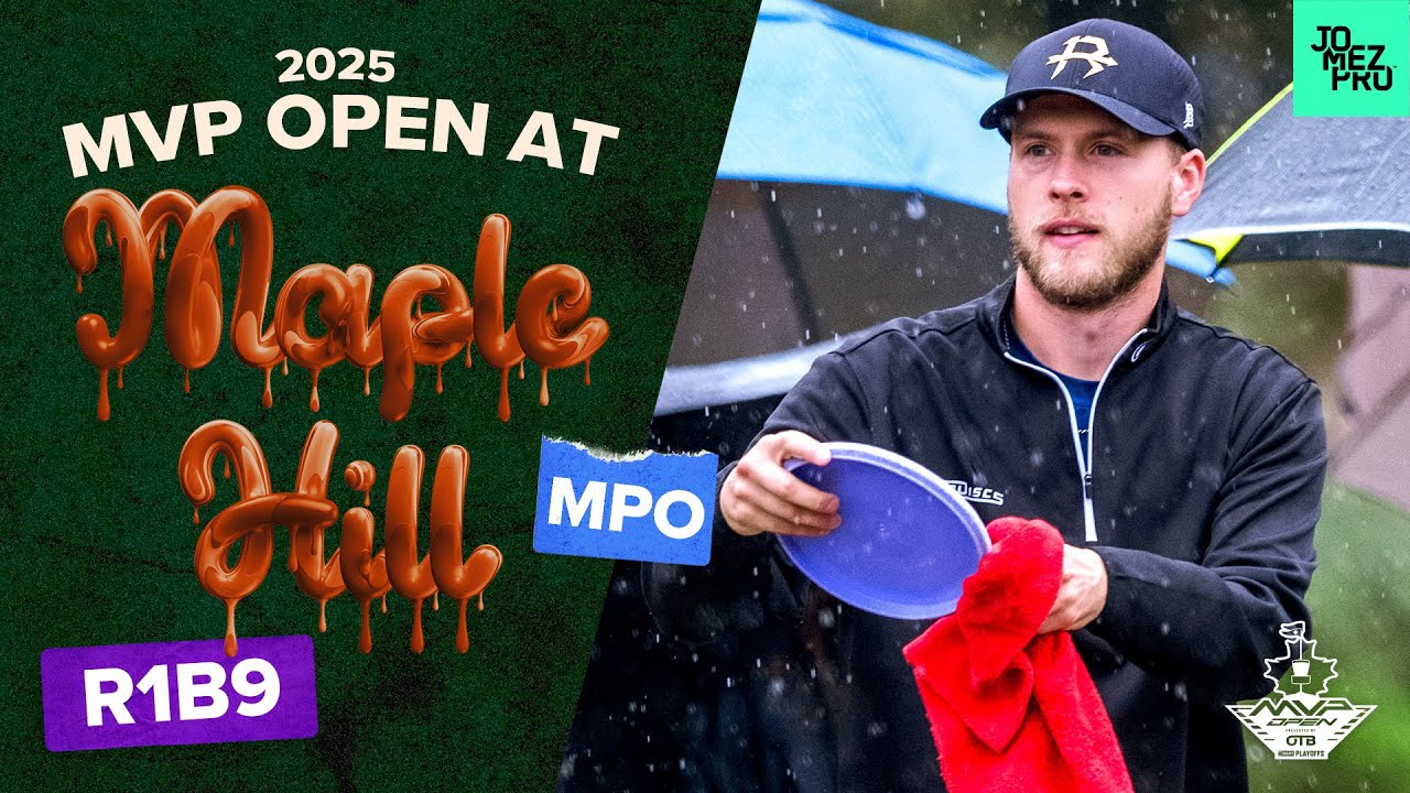 2025 MVP Open | MPO R1B9 | McBeth, Buhr, Heimburg, Robinson | Jomez Disc Golf