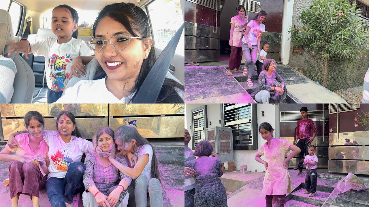 Holi Par Pura New Ghar 🏘️ Ganda Kar Diya😱😱😱||@Darshika and Mamma vlogs