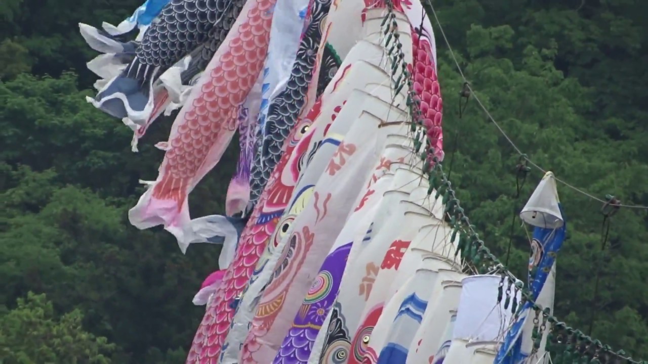 竜神大吊り橋　竜神峡鯉のぼりまつりに行ってきました2018/5/2