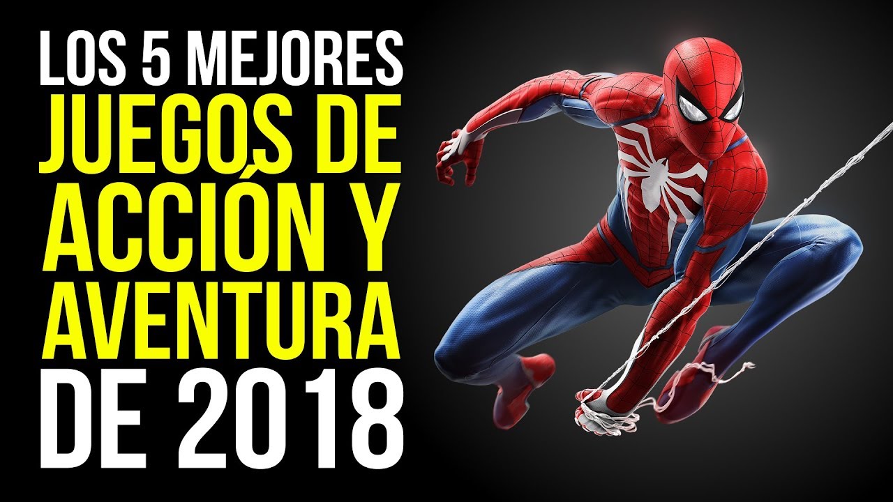 Los 5 MEJORES juegos de ACCI&Oacute;N Y AVENTURA de 2018