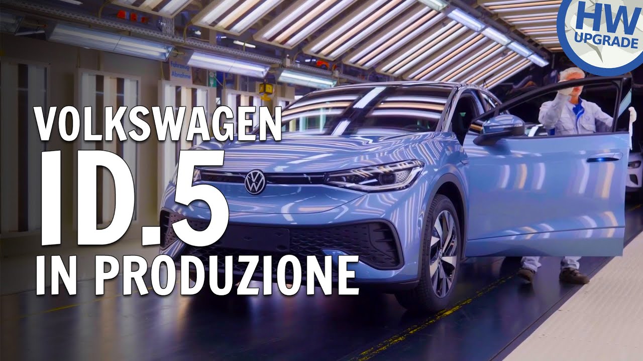 Volkswagen ID.5, uno sguardo dentro la fabbrica che produce solo auto elettriche