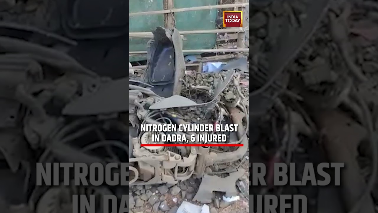 Big Breaking: Nitrogen Cylinder Blast in Dadra Injures 6 &ndash; Emergency Services Respond