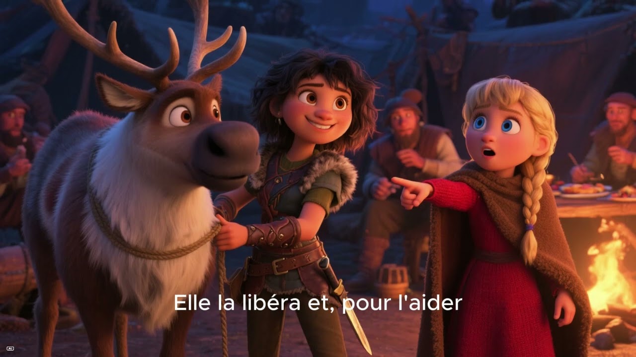 La reine des neige du conte d'Andersen