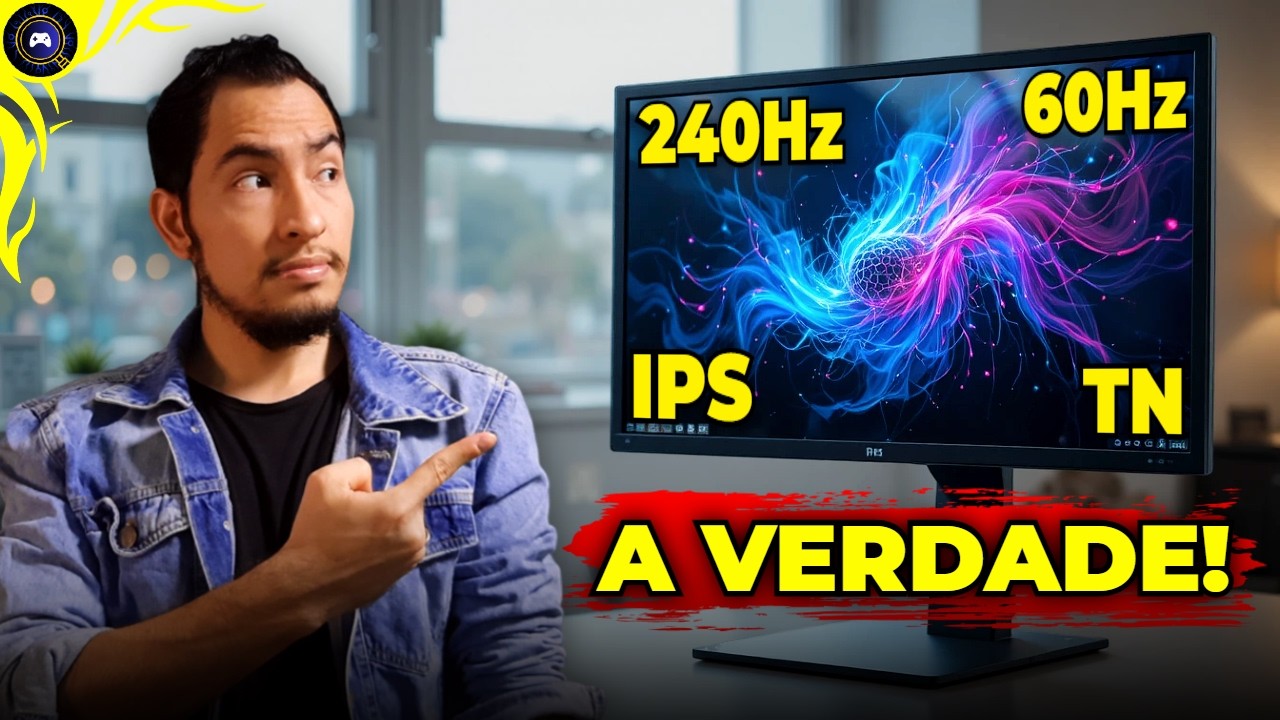 A VERDADE sobre Monitor Gamer - O que você PRECISA SABER!