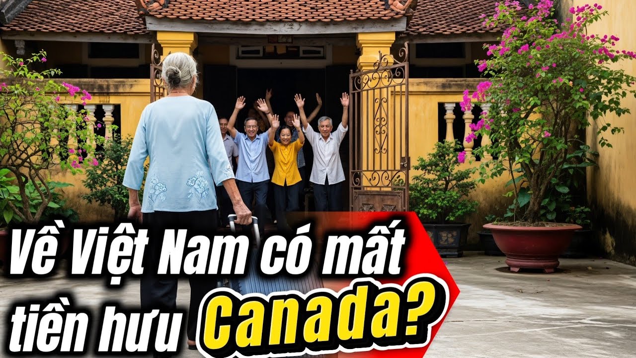 Về Việt Nam sống có mất tiền hưu Canada không?
