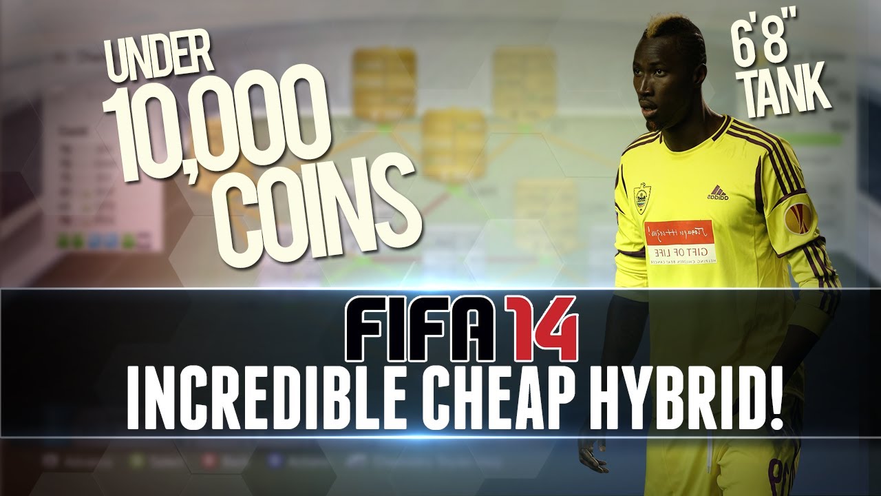 FIFA 14 | Incredible, Cheap/Starter HYBRID for UNDER 10k w/ 5 Star Skiller! - Squad Builder #1