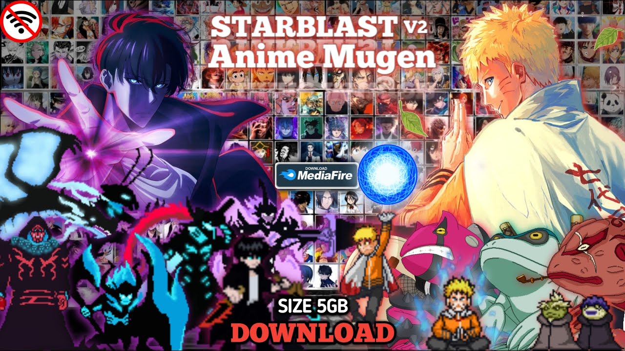 Update!! Starblast V2 Anime Mugen Android [350+ Characters] Size 5GB Offline 2025