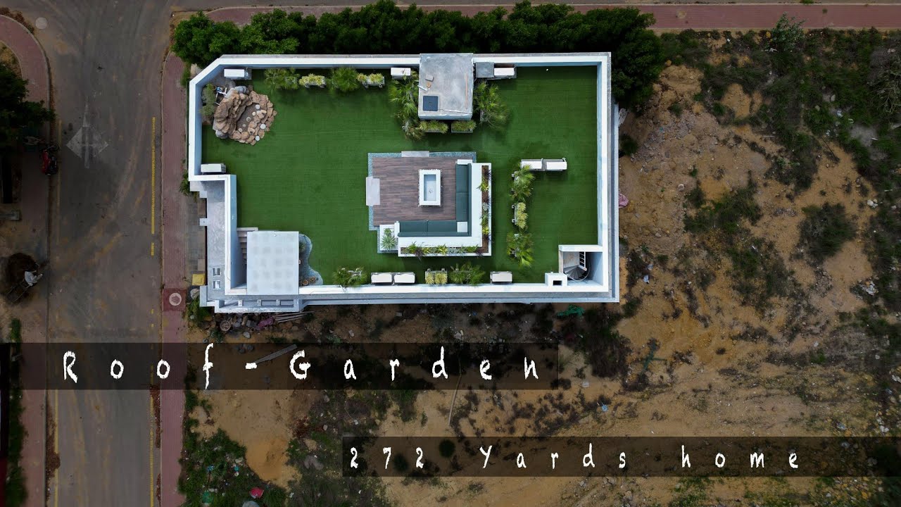 272 Yards Villa Roof-Garden Bahria Town Karachi, Pakistan.