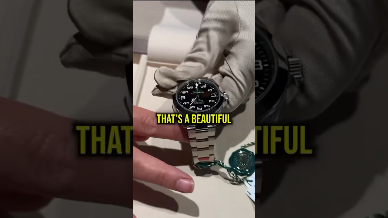 Pierwsze spojrzenie na m&oacute;j nowy zegarek Rolex Air King #rolex #watches #airking
