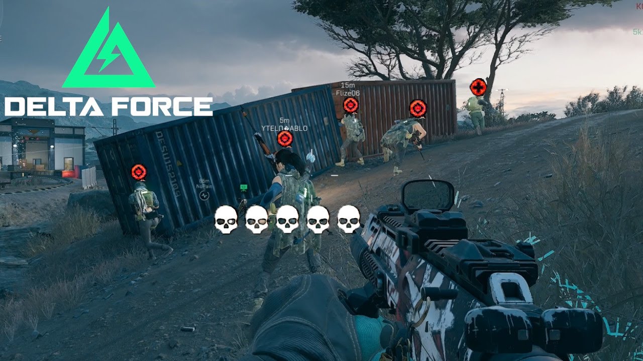 INSANE KILLSTREAKS & FLANKS IN DELTA FORCE #7