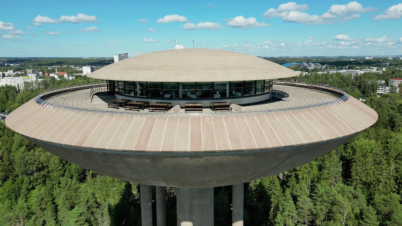 Espoo Haukilahti And Water Tower Restaurant Haikaranpesä,  August 2024