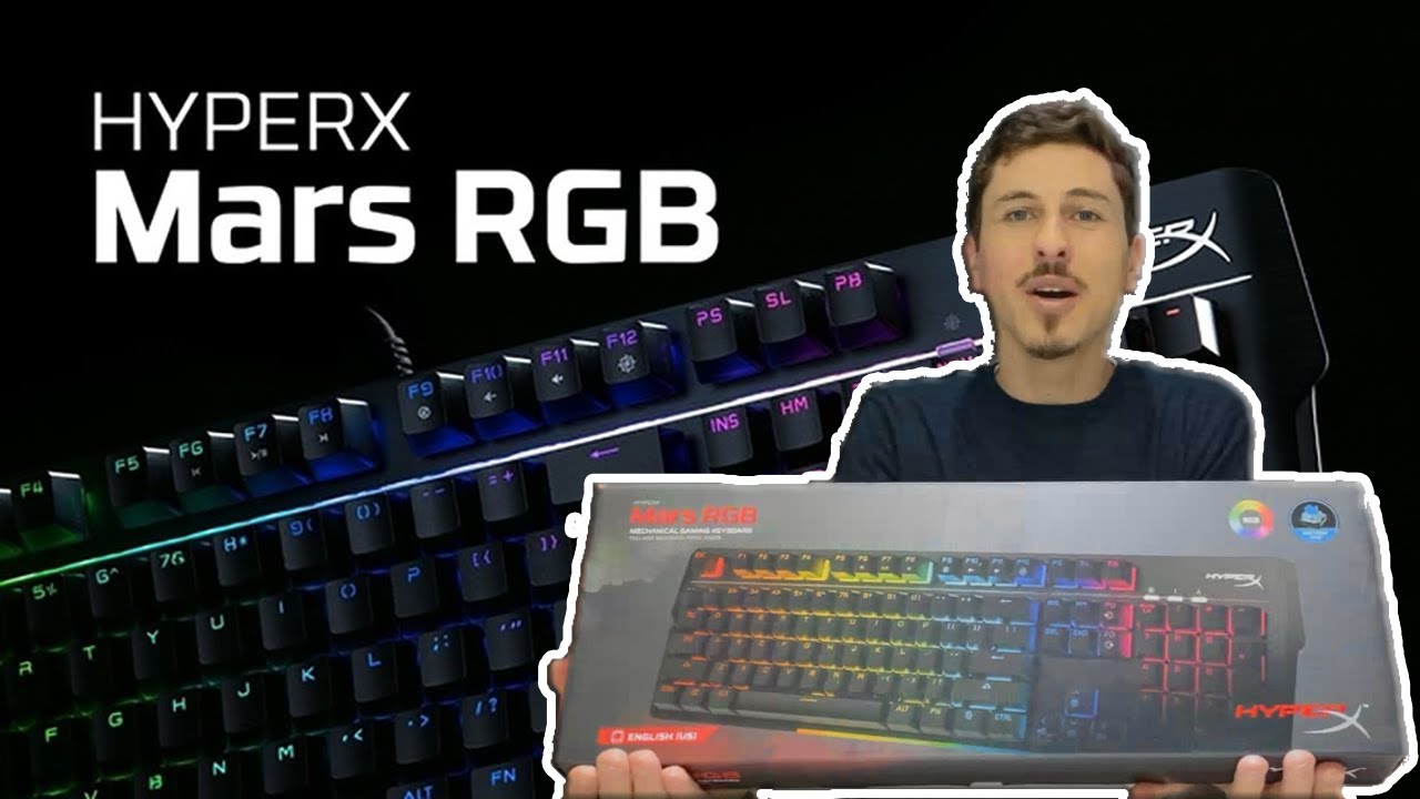 Unboxing | Teclado Mecânico HyperX Mars RGB
