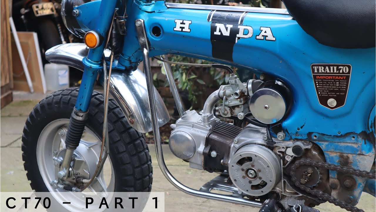 Случайная покупка редкой Honda | CT70 ЧАСТЬ 1