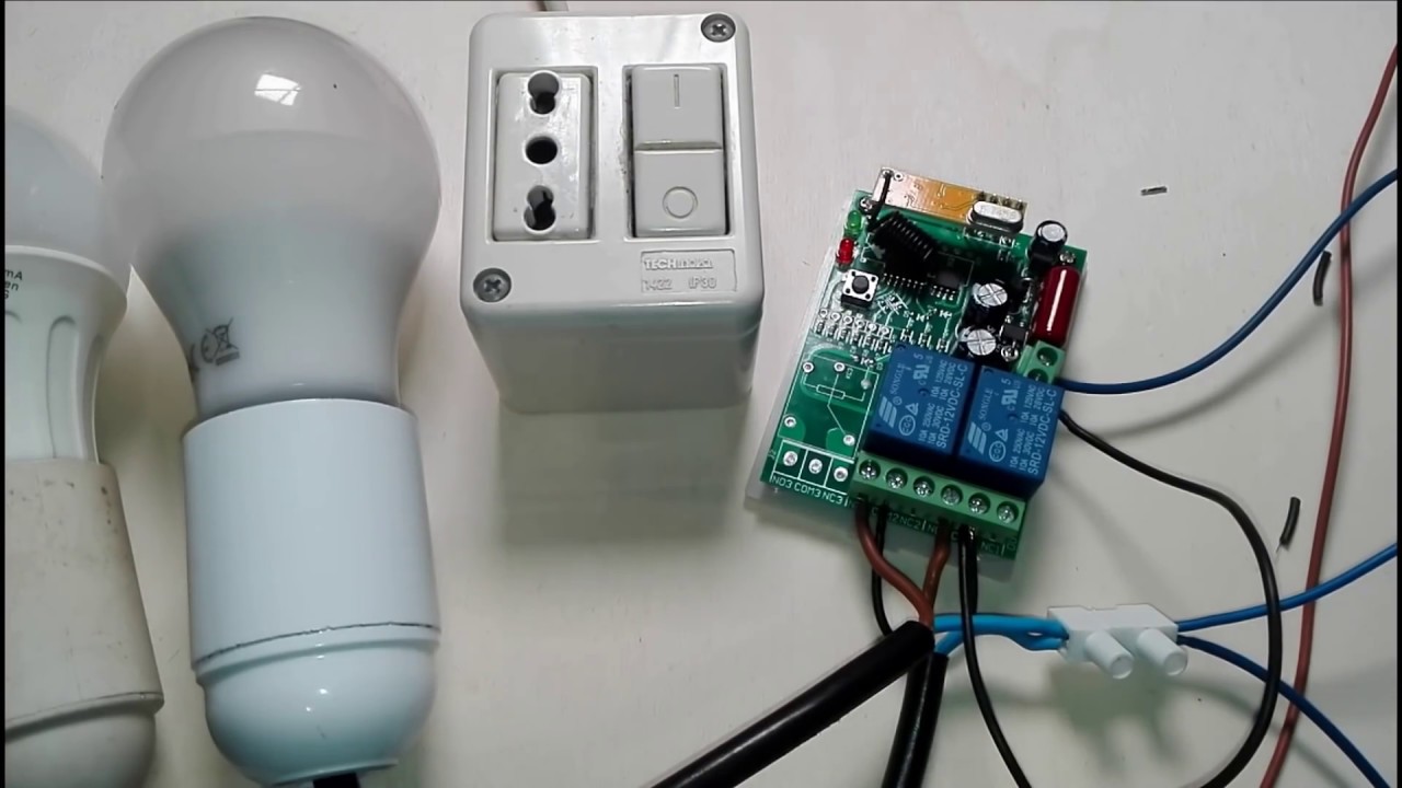 Emylo Ac 220v 1000w 2 Canali Come si installa e installazione alzaserrande per box auto .