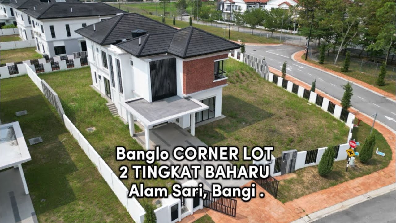 12,037 ft² Rumah Banglo CORNER LOT 2 TINGKAT BAHARU di Alam Sari, Bangi .    #property 