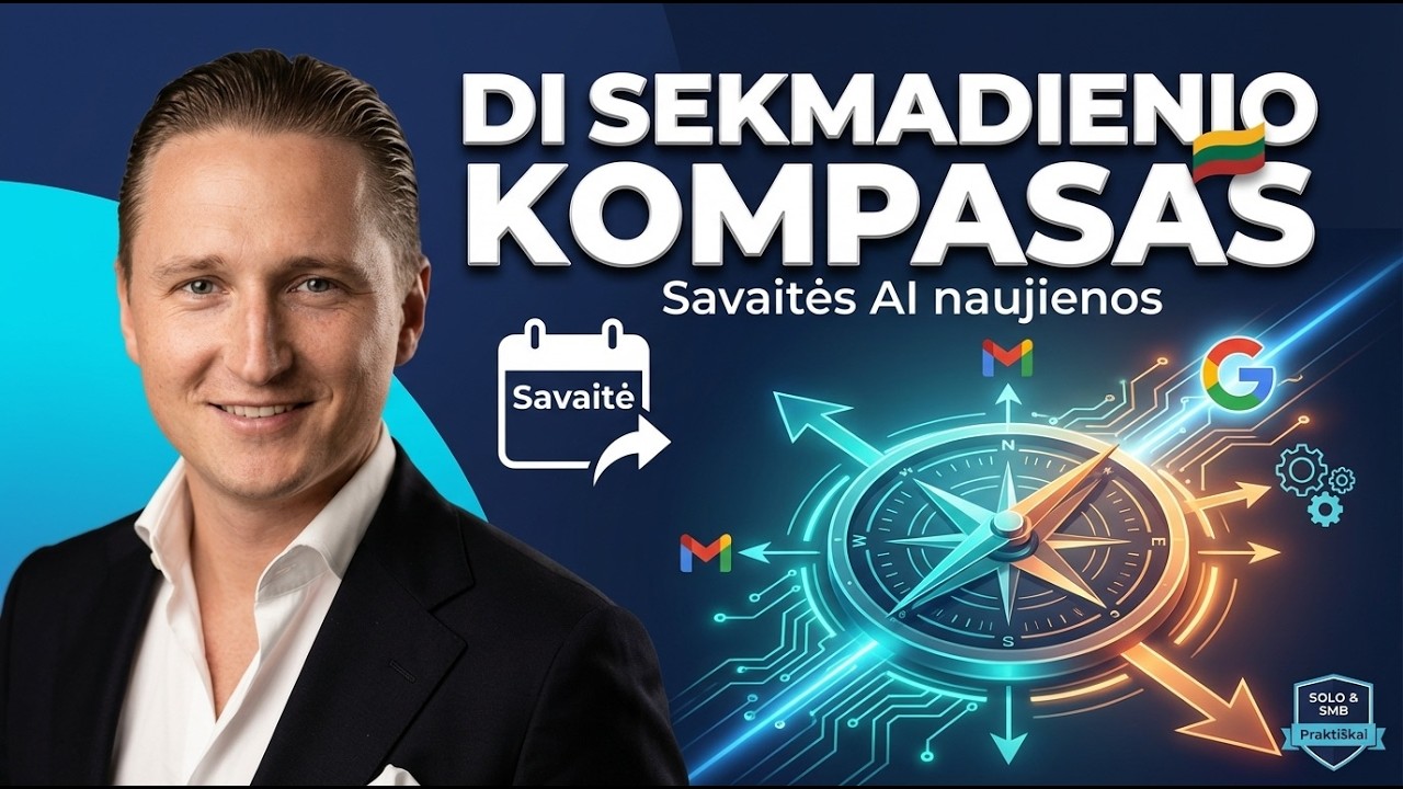 DI savaitės naujienos - DI Sekmadienio Kompasas 2025 02 02