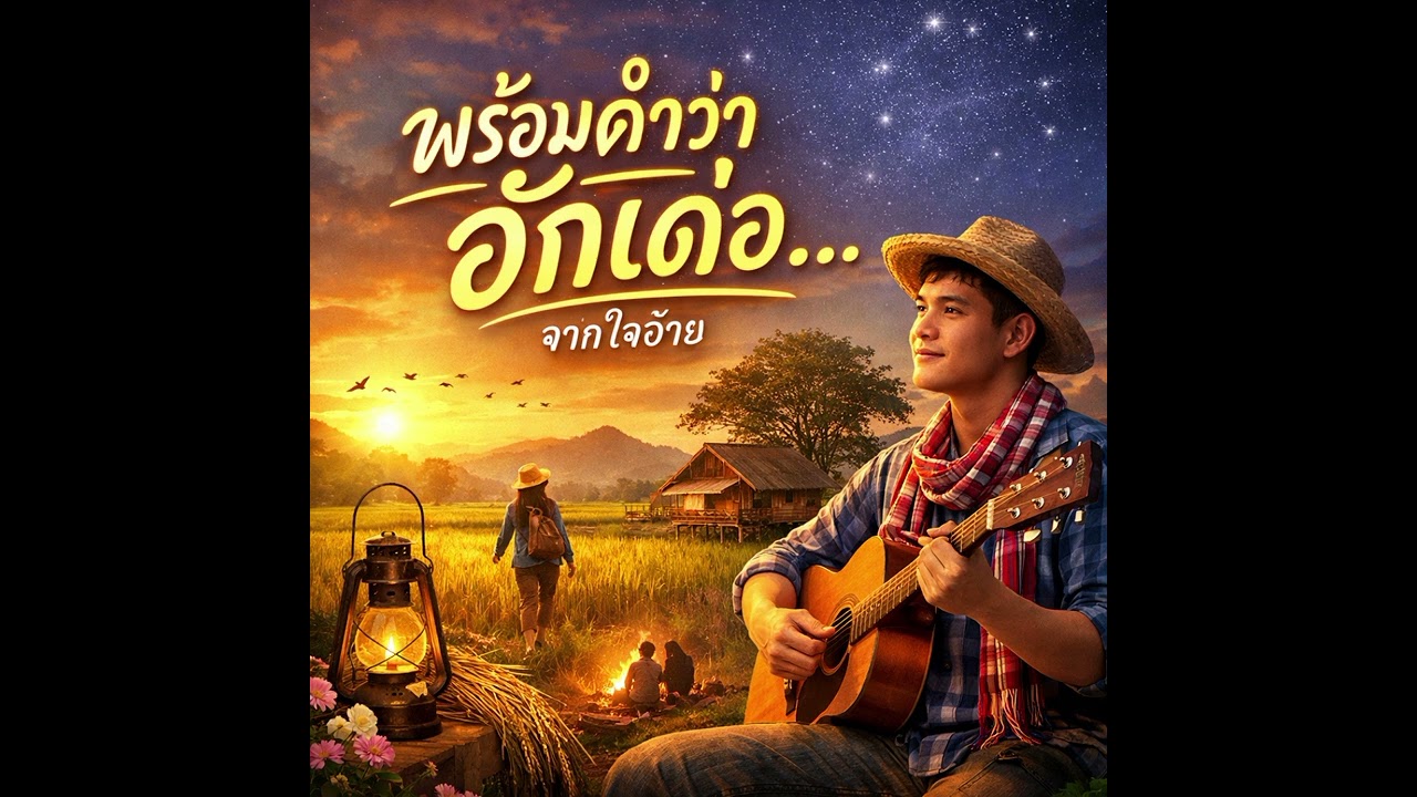เพลง พร้อมคำว่าฮักเด่อ| เก้น