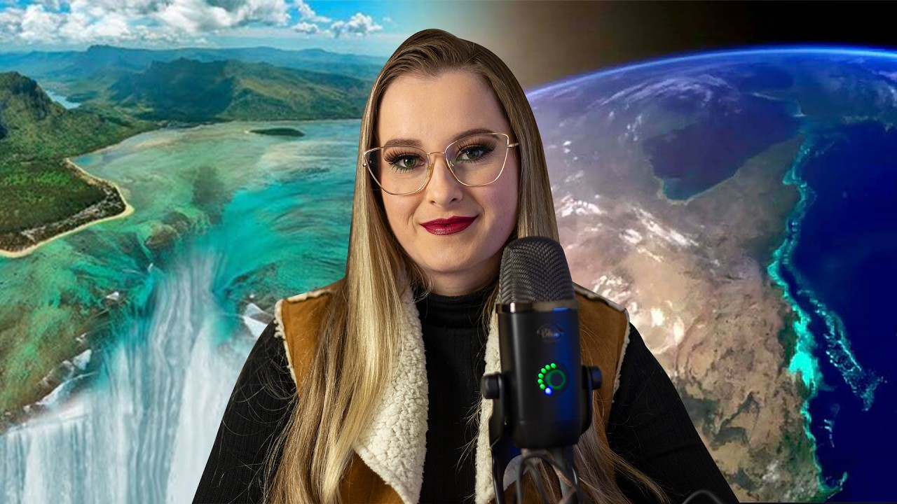 ASMR com CURIOSIDADES SOBRE O OCEANO | SUSSURROS NO BLUE YETI | FATOS INTERESSANTES | BINAURAL