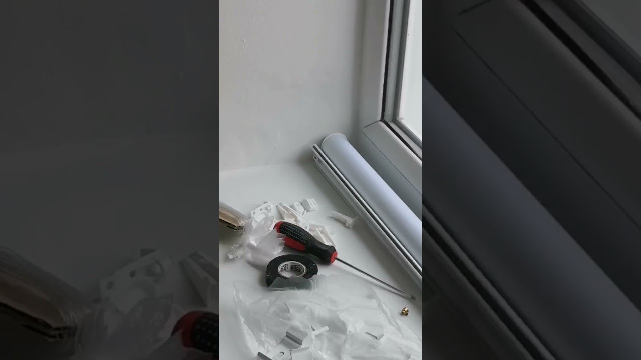 Установка ролет День-ночь