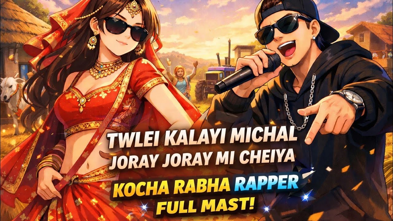 New Kocha Rabha Rap Song | Twlei Kalayi Michal | Full Masti