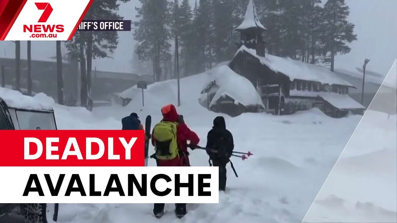 Eight skiers dead in Sierra Nevada avalanche | 7NEWS