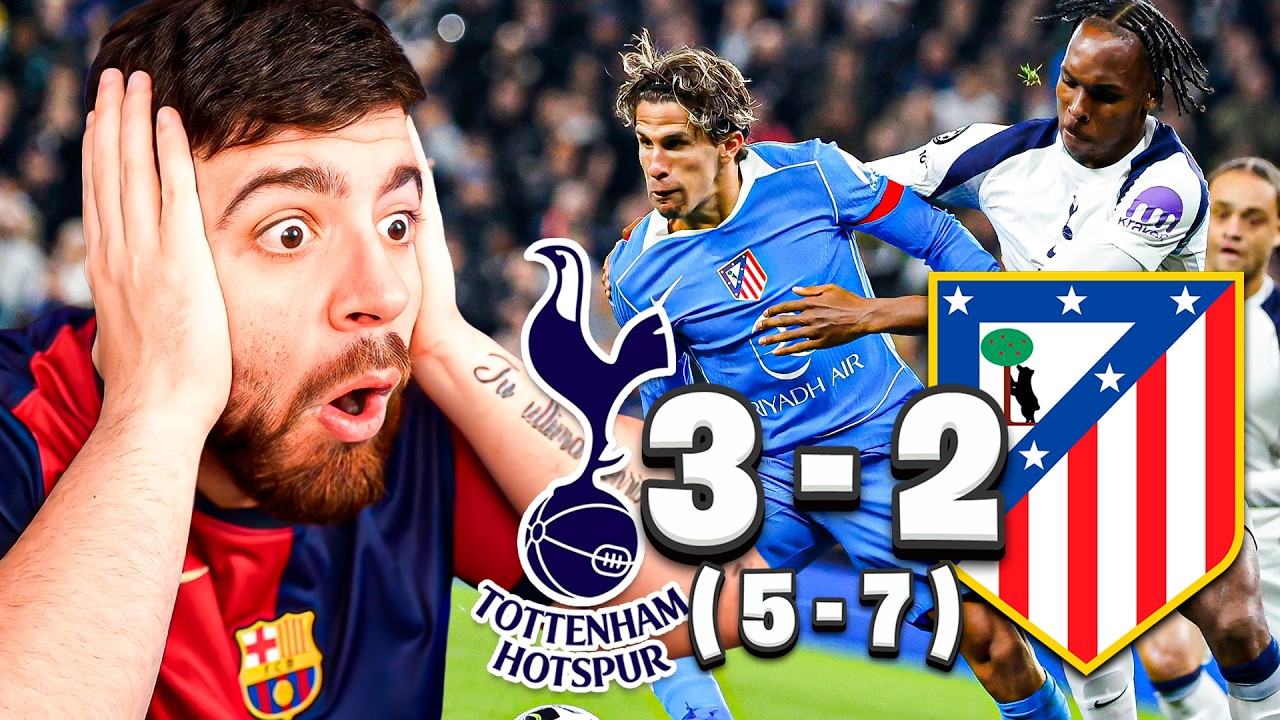 ¡EL ATLETI SERÁ RIVAL DEL BARÇA! LA COBRA REACCIONA AL TOTTENHAM 3-2 ATLÉTICO MADRID POR CHAMPIONS
