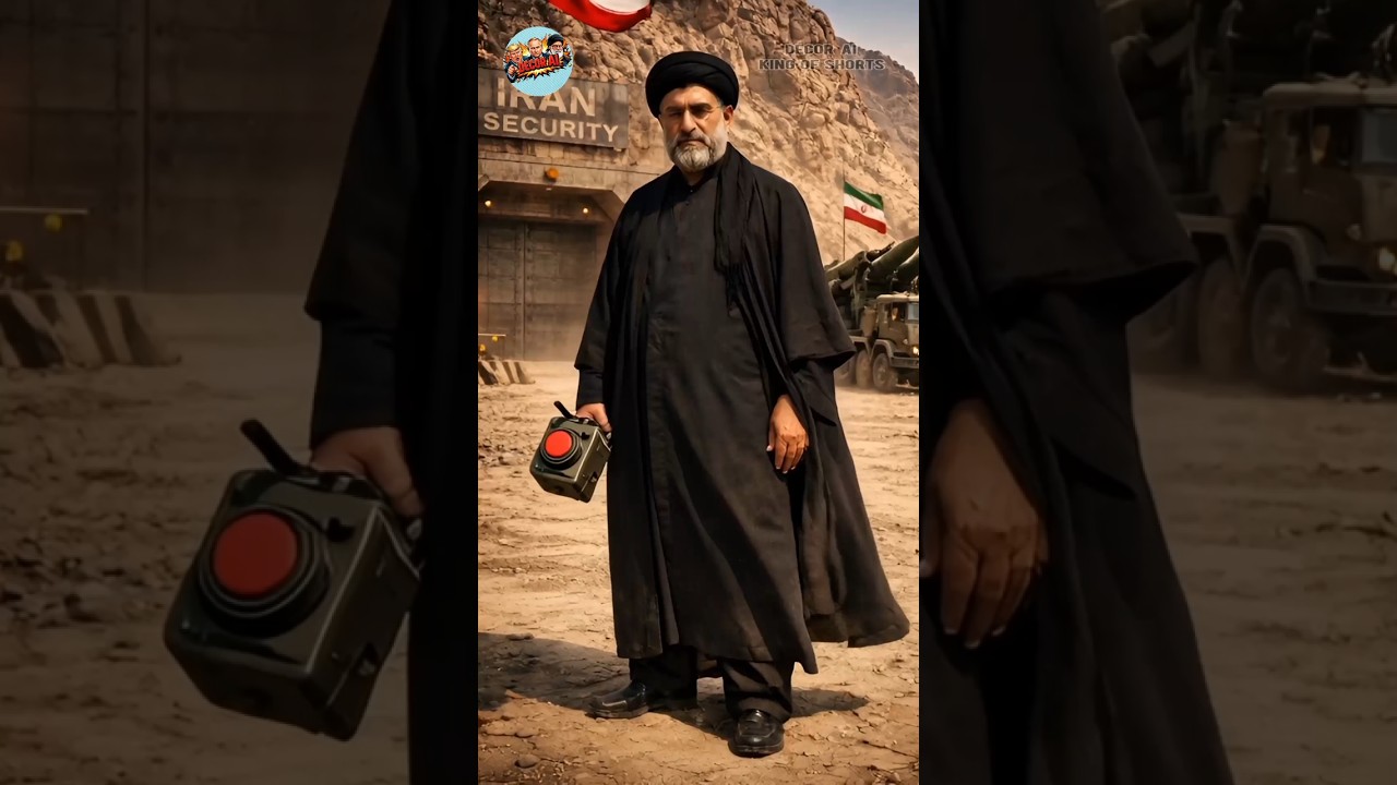 Trump vs Khamenei 😳 Iran Destroyed the jet | Political Satire #shorts #funny #comedy