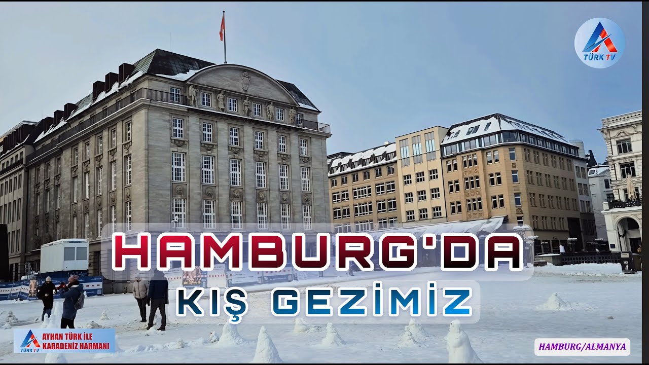 Hamburg Kış Gezi Programı Türk Vatandaşlarımızla Röportajlar