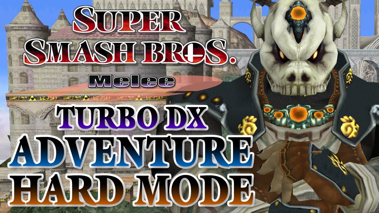 Super Smash Bros. Melee [Turbo DX]: Adventure mode [Ganondorf] [Hard]
