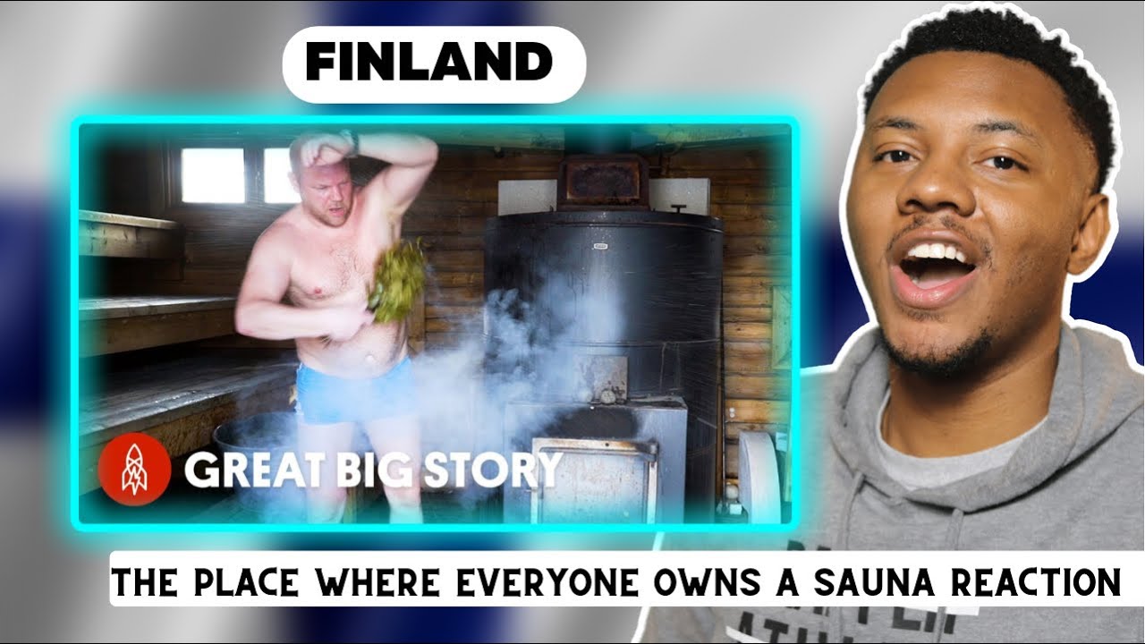 AMERICAN Reacts To The Town Where Everyone Owns a Sauna | Dar The Traveler