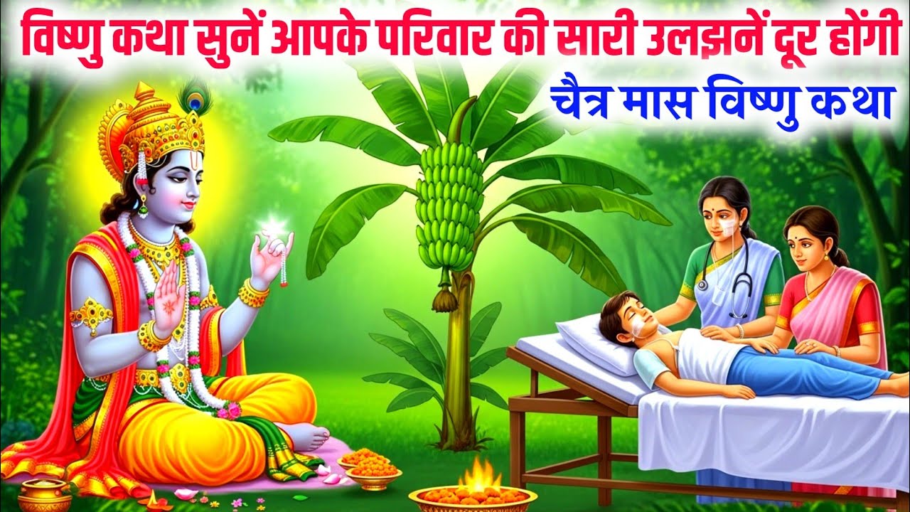 चैत्र मास की सबसे दिव्य विष्णु कथा सुनें, मन से सारे विकार दूर होंगे | Vishnu Katha | Vishnu Puran 