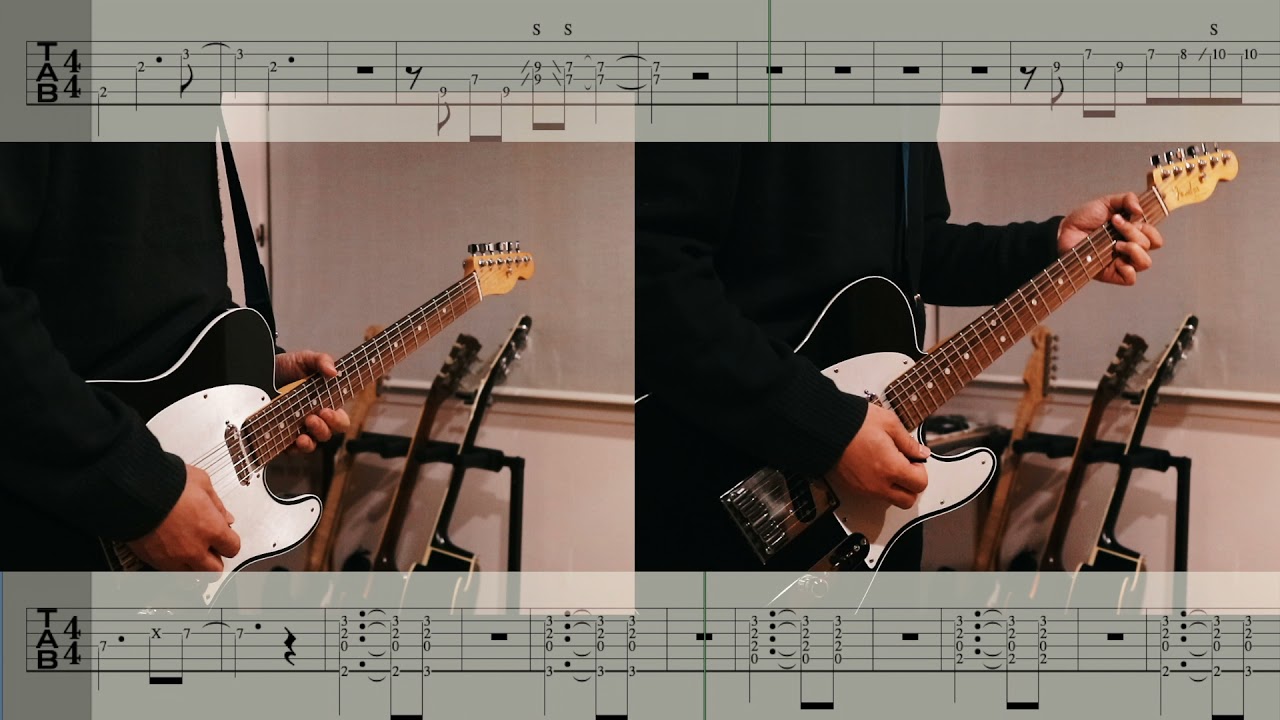 ヨルシカ／歩く　ギターカバーTAB譜 Yorushika-Aruku guitar cover tabs