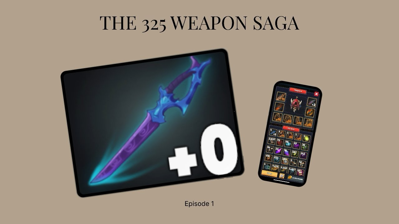 The 325 Weapon Saga Ep. 1 - Corah Idle MMORPG