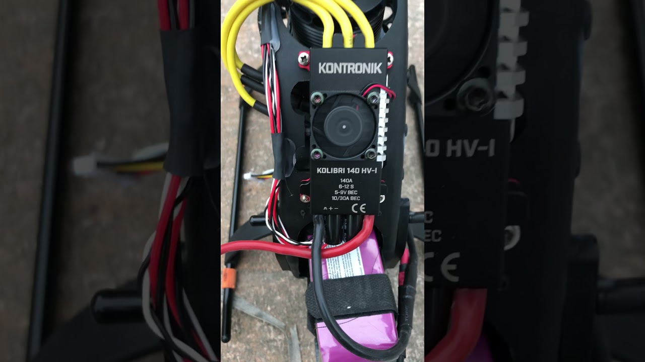 Kontronik Kolibri bail out test