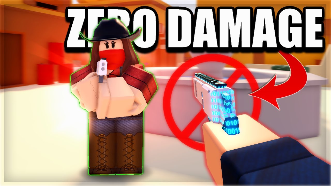 This Glitch Makes Guns Do ZERO DAMAGE.. (Roblox Arsenal)