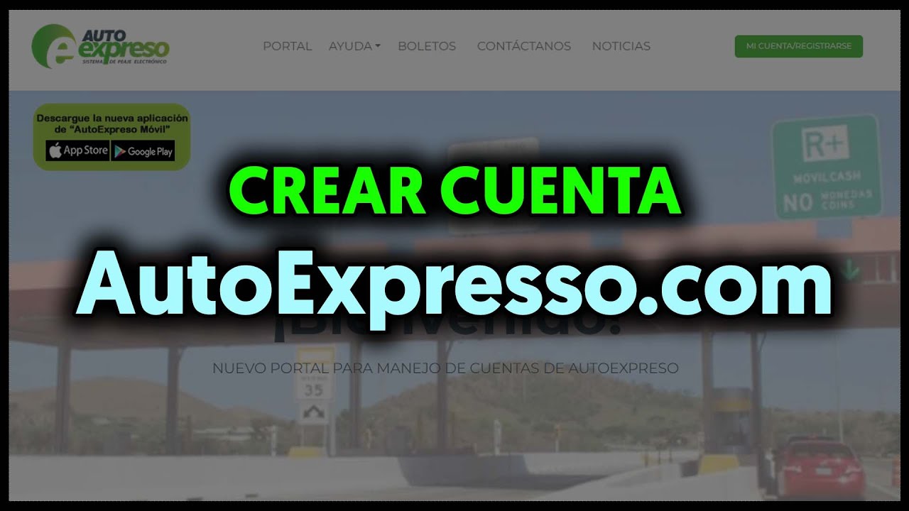 ➡️ Cómo CREAR CUENTA en AutoExpresso.com (Paso a Paso)